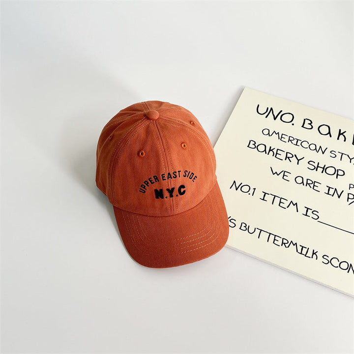 Unisex Baseball Pet NYC Verstelbaar Katoen voor Kinderen 1-7 Jaar 8