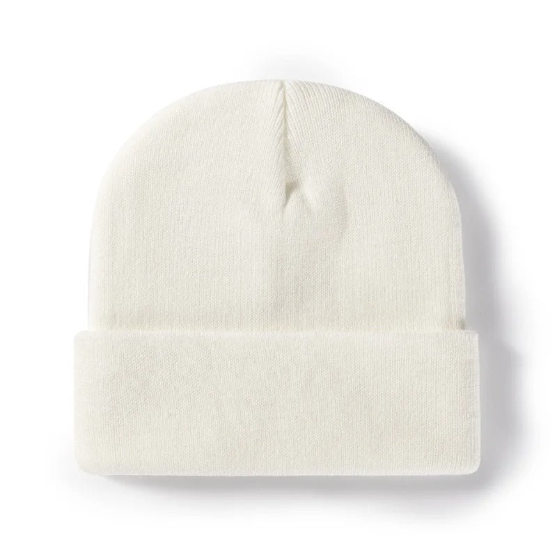 Unisex Beanie Muts Gepersonaliseerd Acryl Met Eigen Lettertype 0