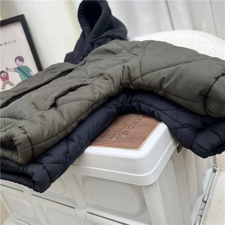 Unisex Quilted Hoodie Jacket Cozy Cotton for Ages 0-6 5
