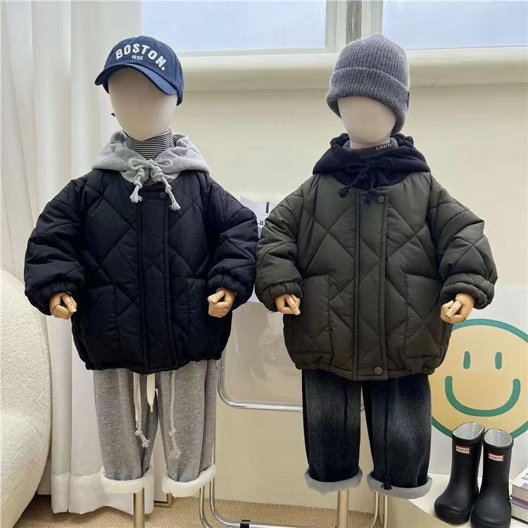 Unisex Quilted Hoodie Jacket Cozy Cotton for Ages 0-6 8