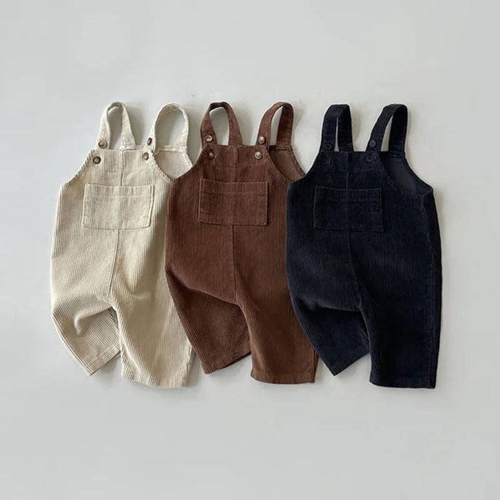 Unisex Tuinbroek Katoen Verstelbare Schouderbanden Zwart Bruin Beige 2