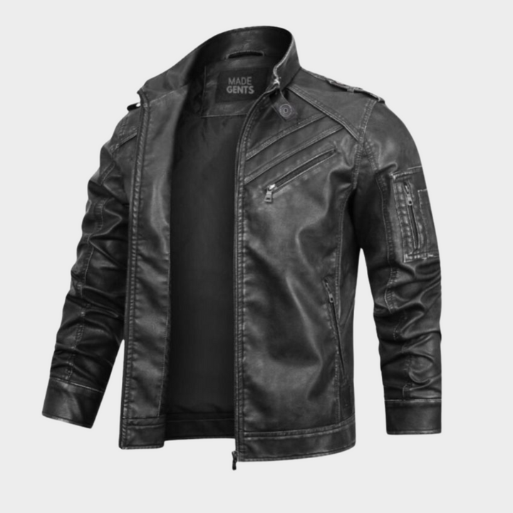 Made Gents | Engine PU LEREN | JACKET