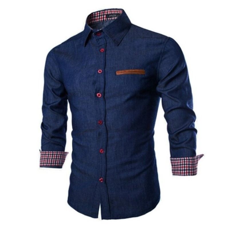 Made Gents | Denim Blouse | 50% Korting