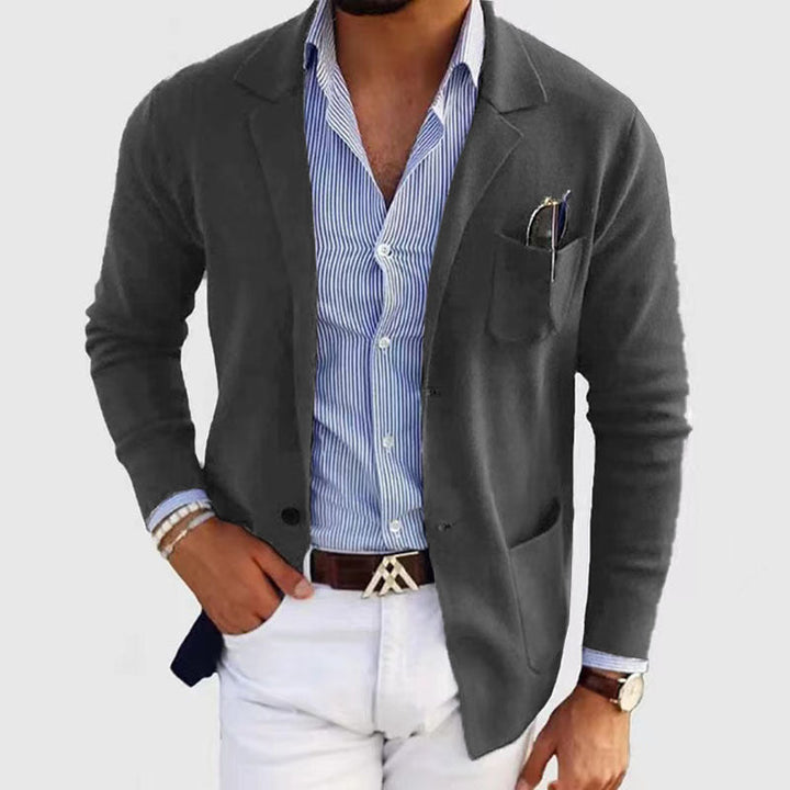 UrbanPoly Blazer – A casual polyester blazer designed for everyday wear. 3