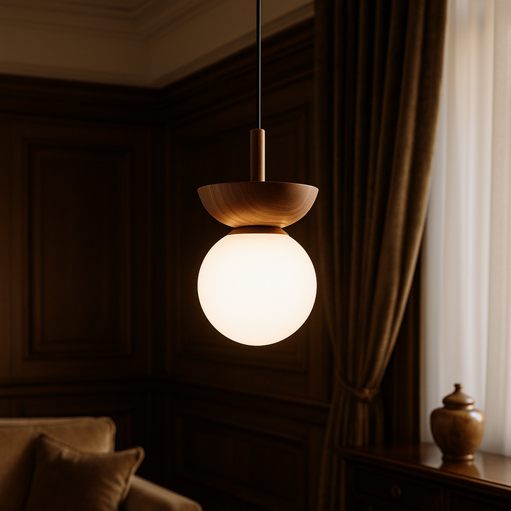 Valura | Japandi Pendant Lamp with Natural Minimalist Design 6