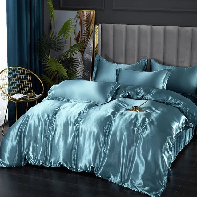 VelvaSleep – Premium Satin Bedding Set for Elegant Nights 0