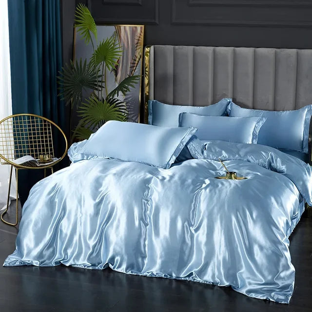 VelvaSleep – Premium Satin Bedding Set for Elegant Nights 7