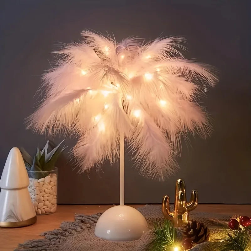 VelvetWings – Artistic Feather Lamp 4
