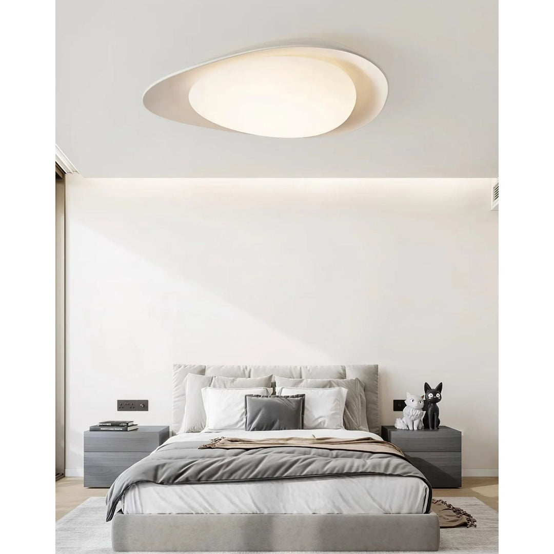 VerdantGlow | Stylish Organic Leaf LED Ceiling Light Fixture for Dining Room 7