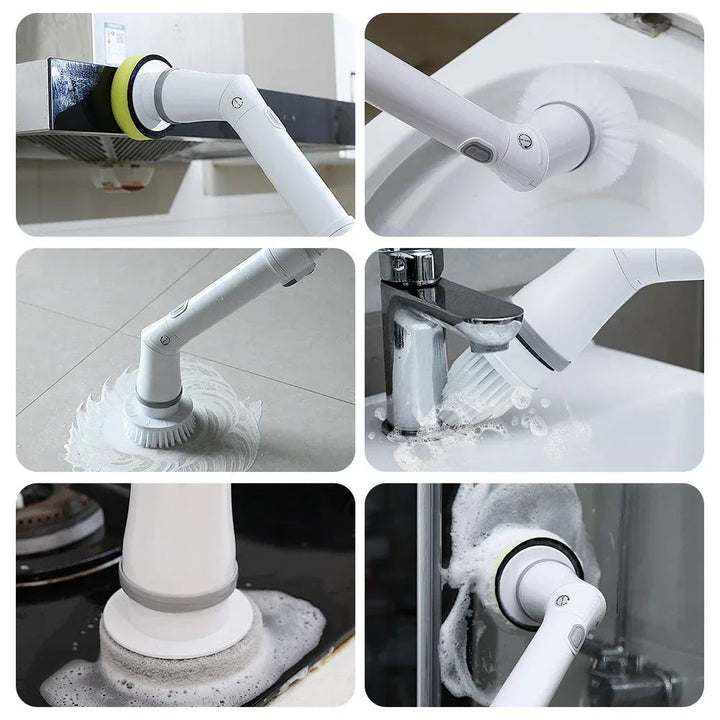 Versatile Cordless Electric Cleaning Brush with Adjustable Speed – Eco-Friendly Solution for Effortless Cleaning 4