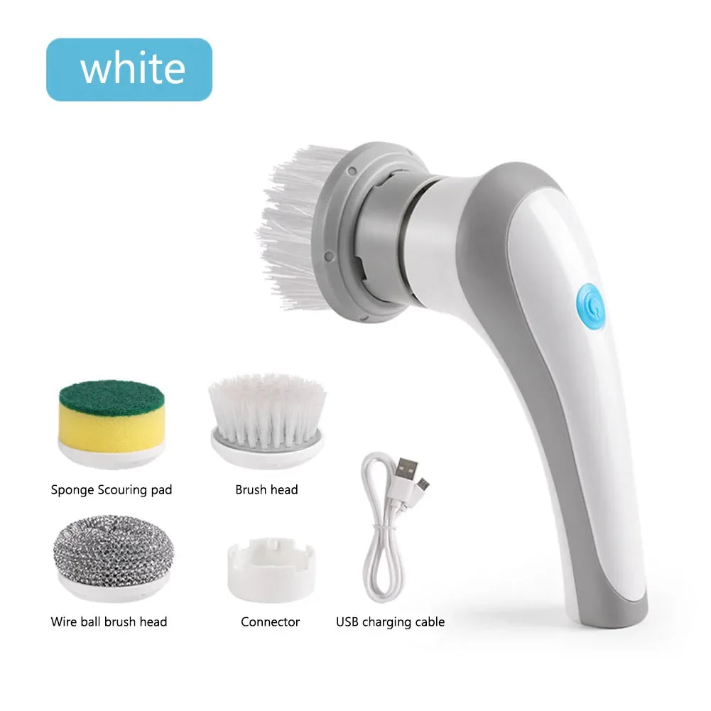Versatile Cordless Electric Cleaning Brush with Adjustable Speed – Eco-Friendly Solution for Effortless Cleaning 9