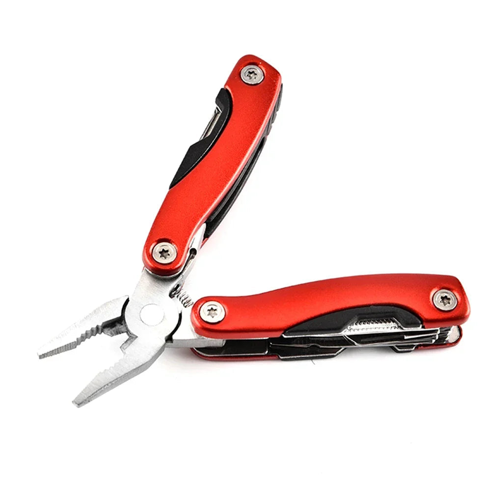 Versatile Stainless Steel Multifunctional Pliers with Ergonomic Design – Compact Tool for Outdoor Adventures 9