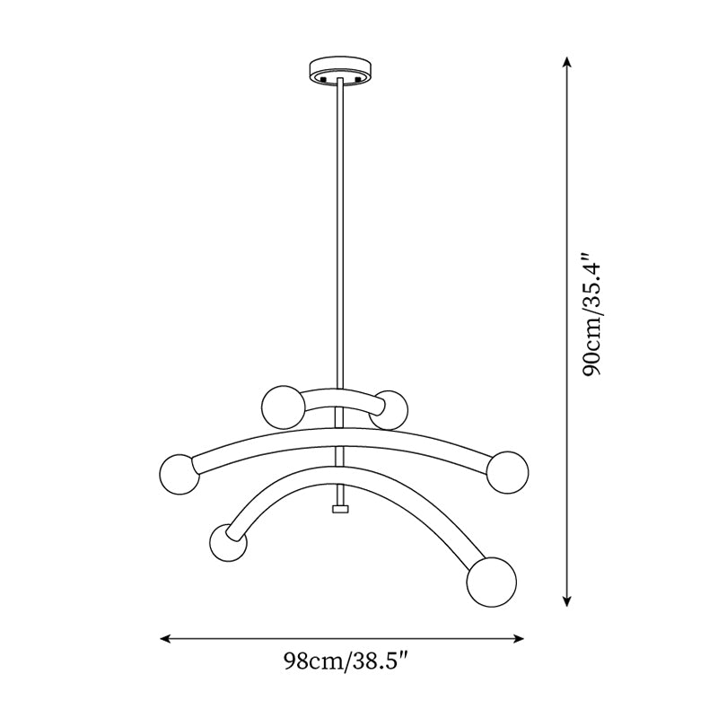 Vetrano Hanging Lamp 3