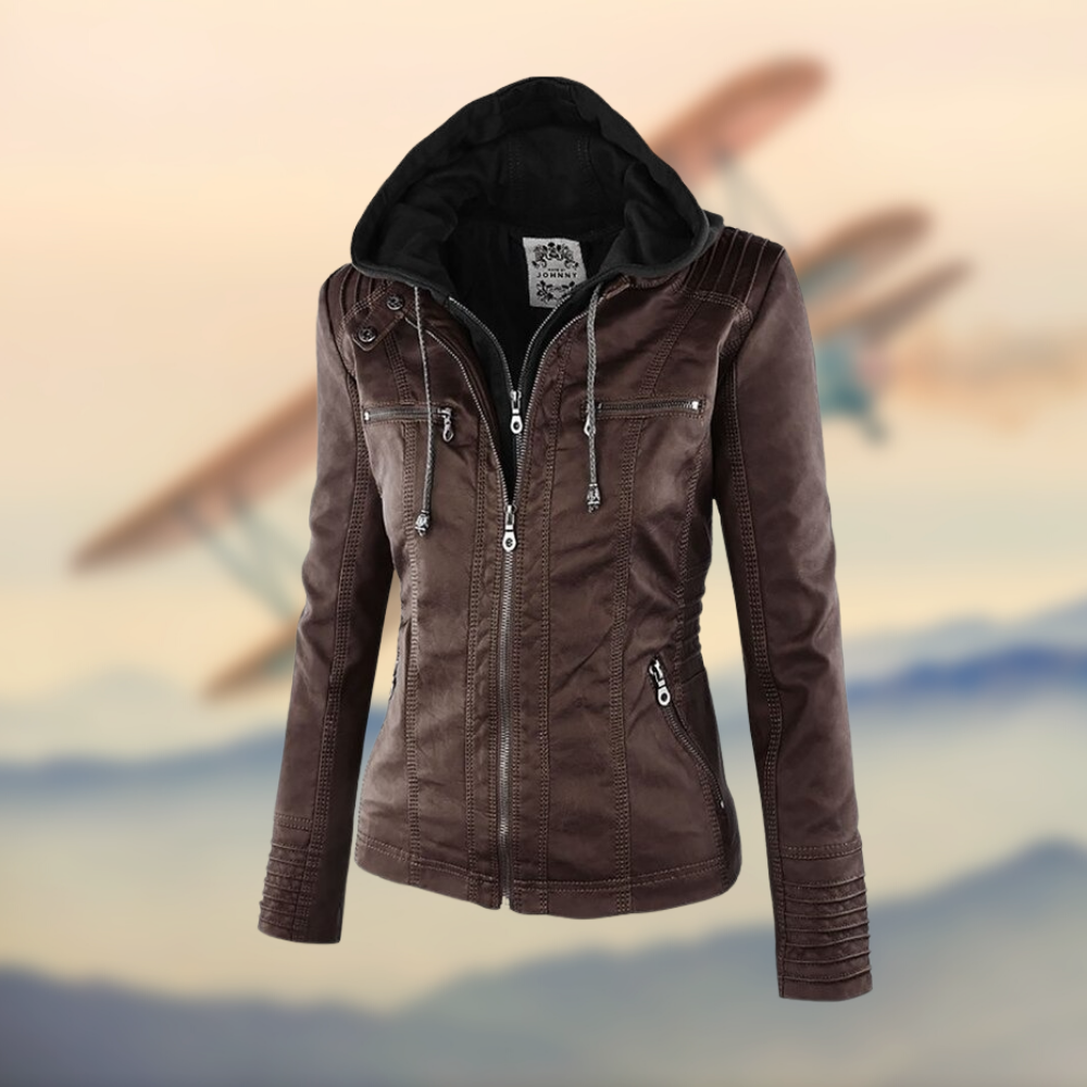 Viera | Women's Hooded Jacket - Fashionable Look & Everyday Function 4