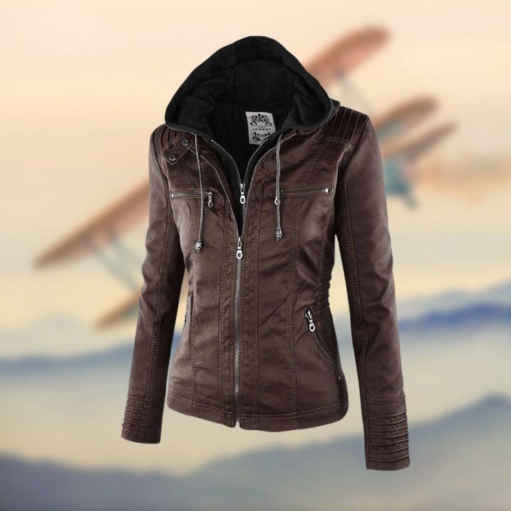 Viera | Women's Hooded Jacket - Fashionable Look & Everyday Function 4