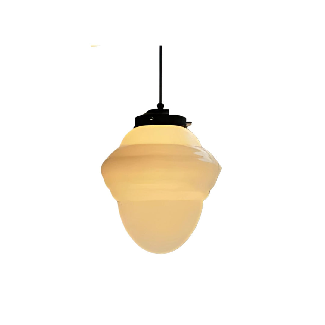 Vinvao Milk Glass Pendant Lamp 14