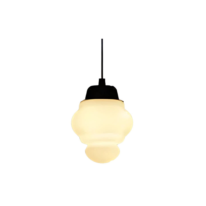 Vinvao Milk Glass Pendant Lamp 15