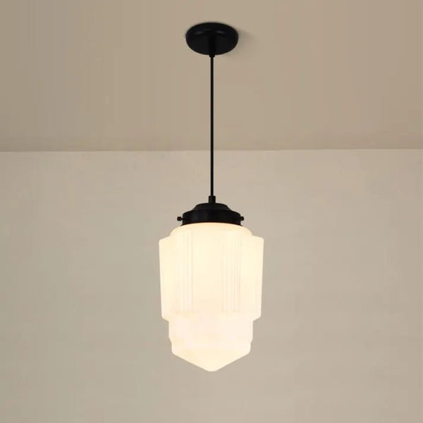 Vinvao Milk Glass Pendant Lamp 16