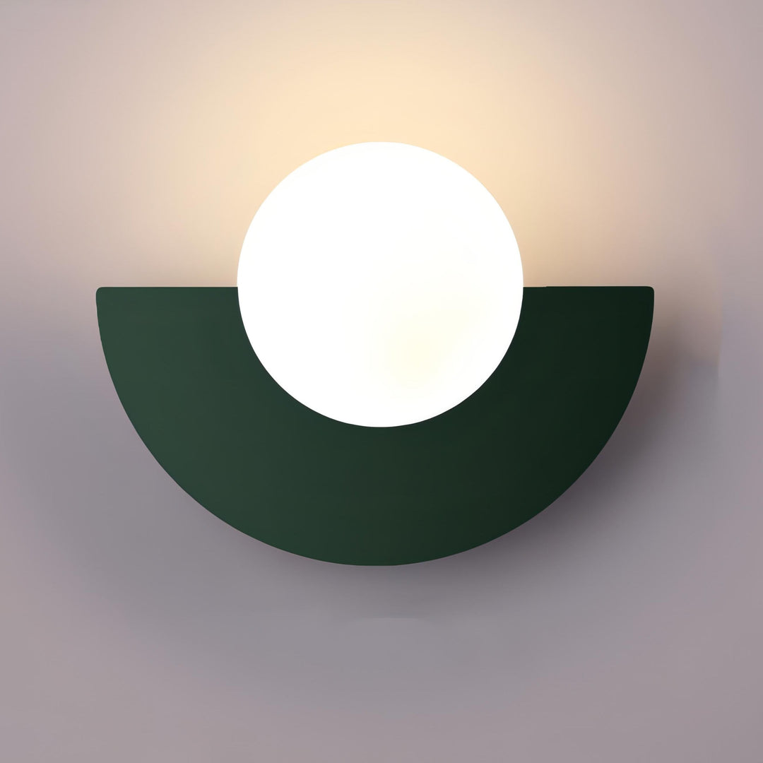 Vionis | Minimalist Nordic Wall Light with Semicircular Design 7