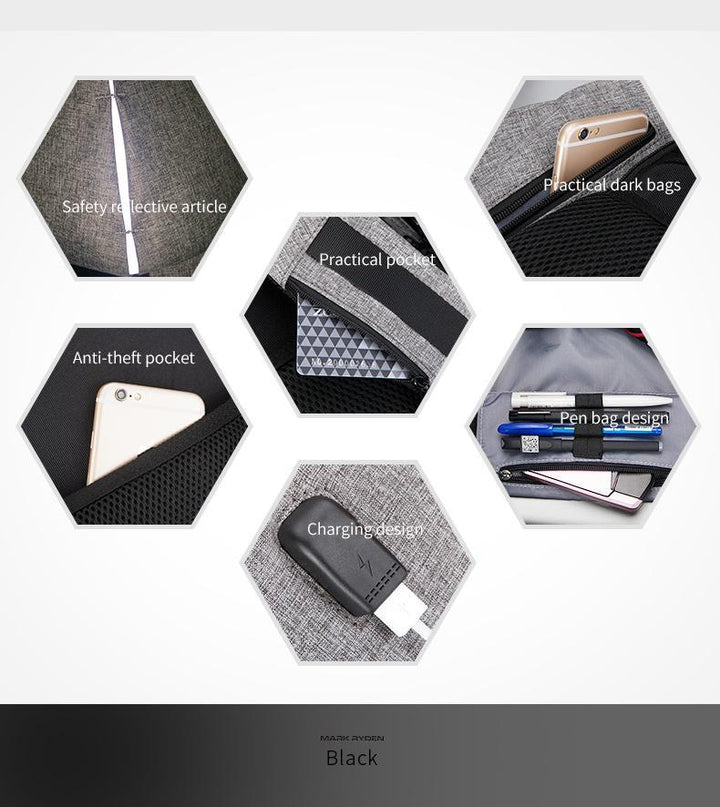 VivoGuard | Stylish Durable Anti-Theft Laptop Backpack 5