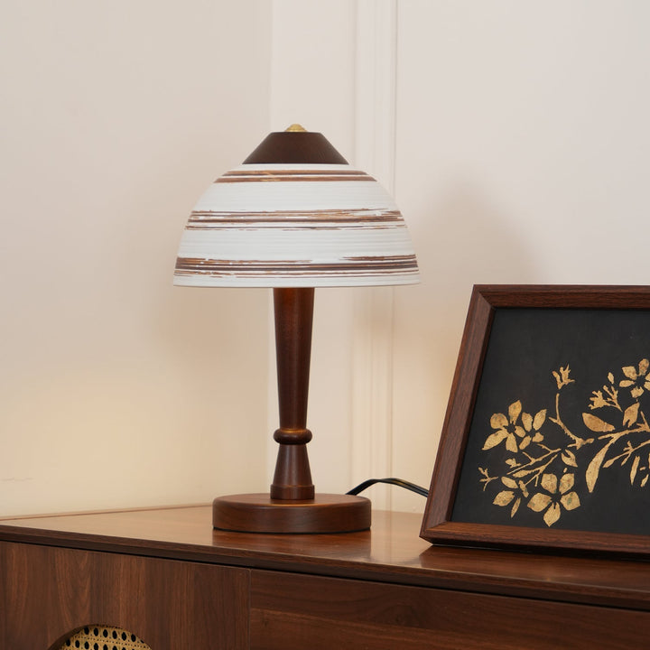WarmBeam – LED Desk Lamp with Walnut Accent 1