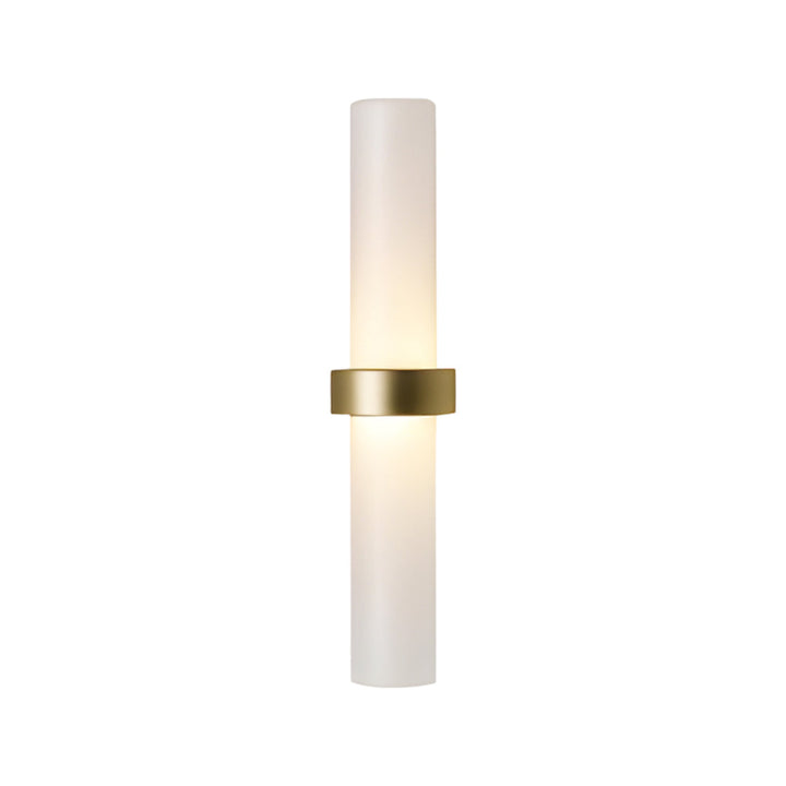 WarmGlow – Frosted Glass Tube Wall Light 4