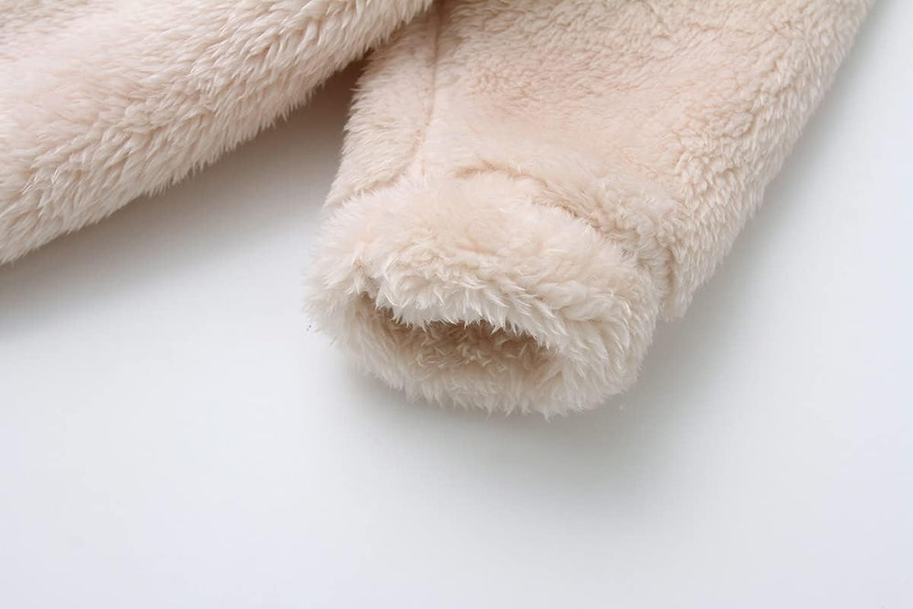 Warm Baby Romper with Hood 1