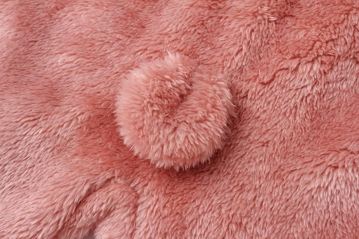 Warm Baby Romper with Hood 4