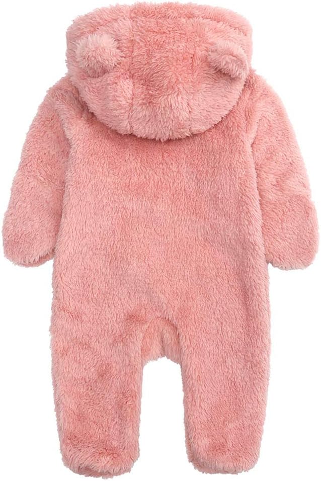 Warm Baby Romper with Hood 7