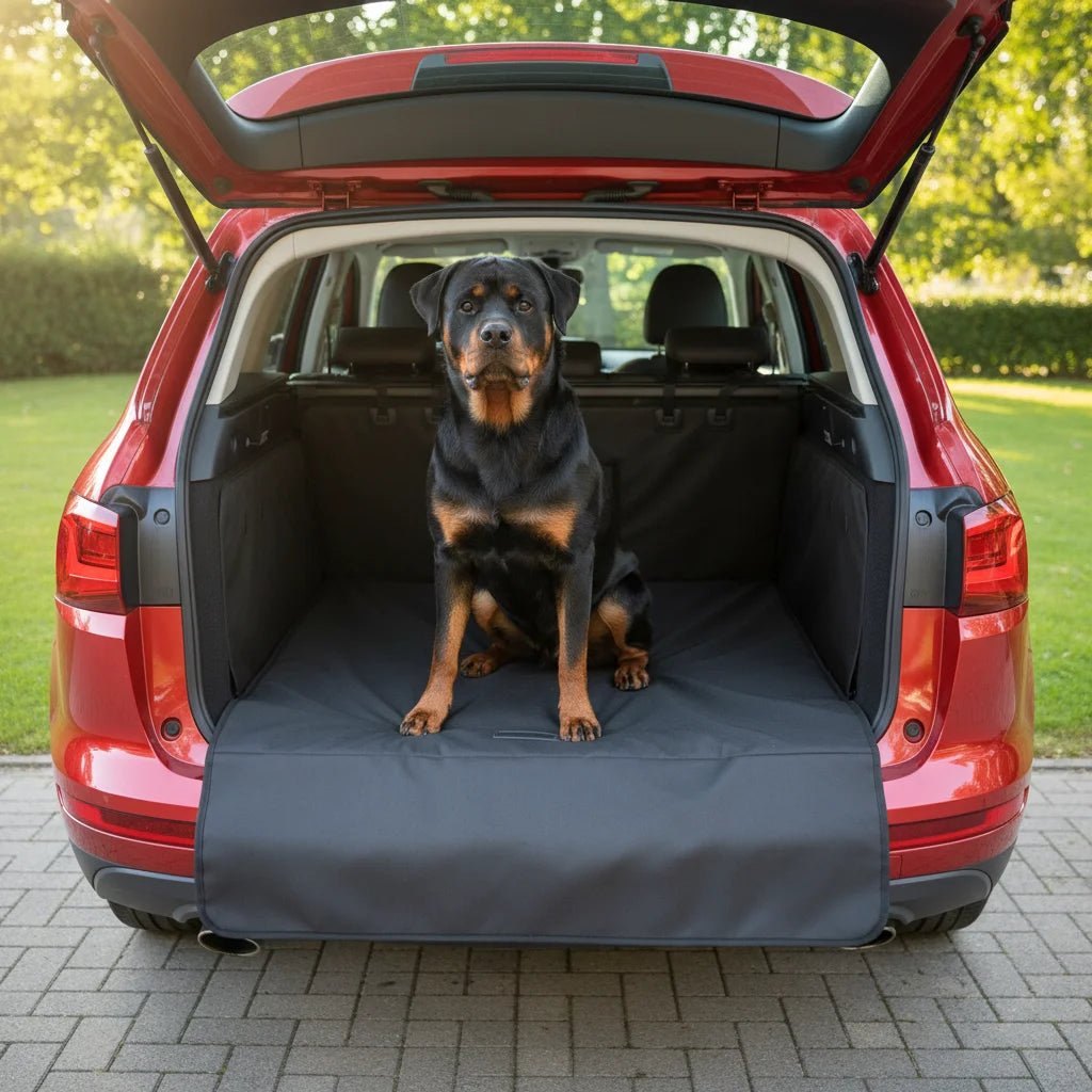 Waterproof Dog Car Seat Cover - Universal Fit Hammock Style Back Seat Cover for Dogs, Easy to Clean Pet Car Seat Protector 1