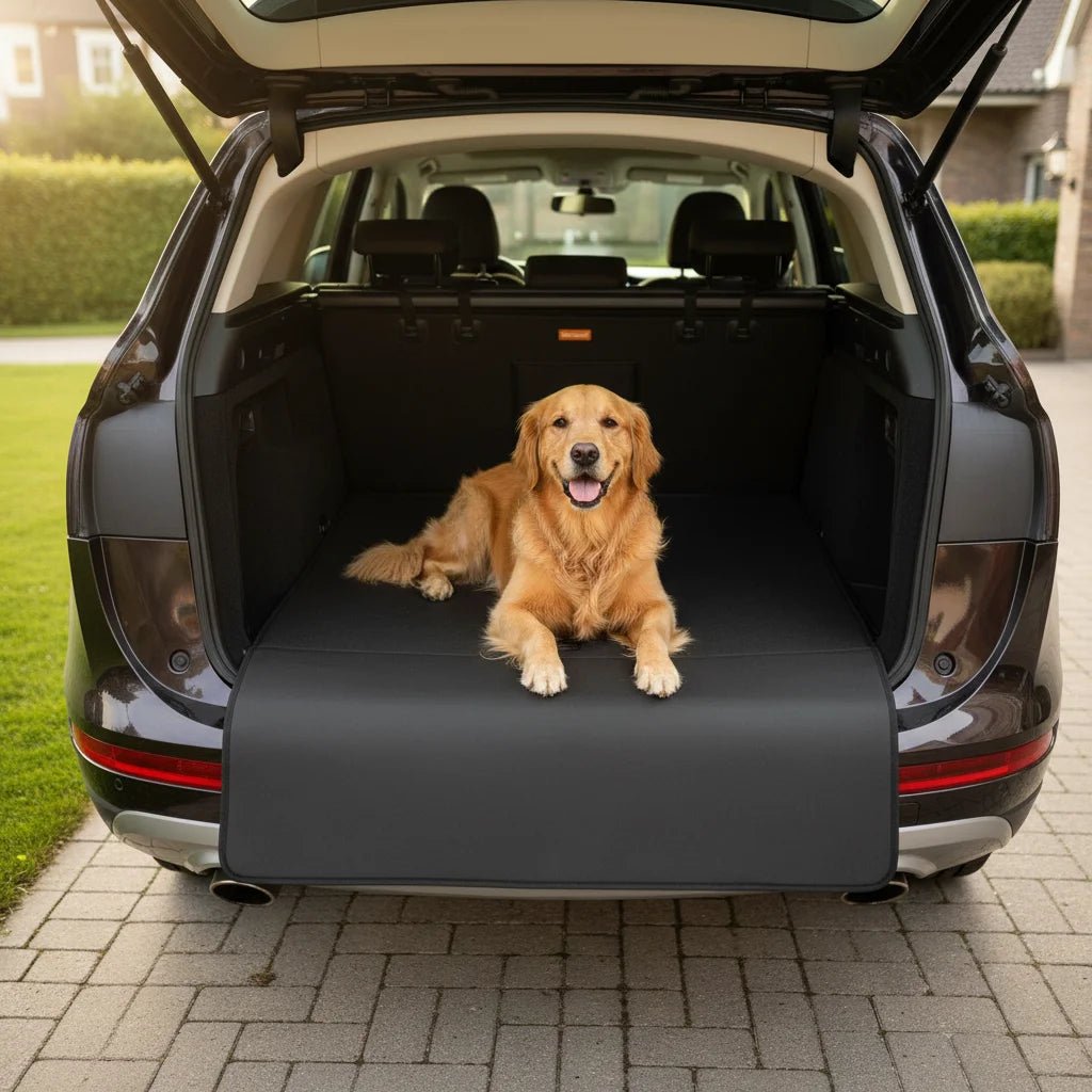 Waterproof Dog Car Seat Cover - Universal Fit Hammock Style Back Seat Cover for Dogs, Easy to Clean Pet Car Seat Protector 2