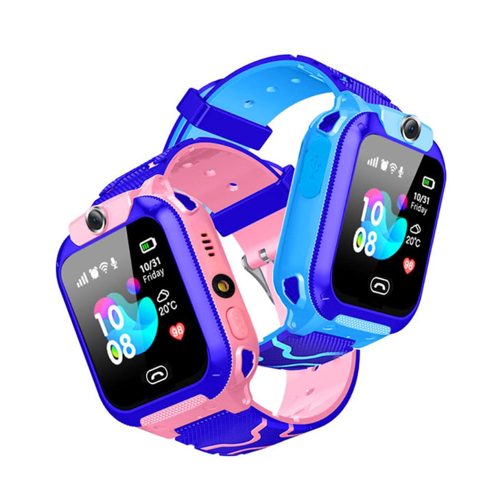 Waterproof Kids Smartwatch with GPS Location and Camera – Red Safety Watch for Ages Three to Twelve 2