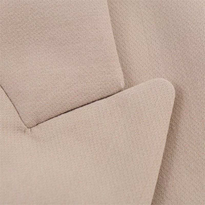 Winter Wool Cape Coat for Women – Loose Fit Design with Lapel Collar and Button Front 5