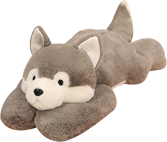 Wolf plush toy with weight 0
