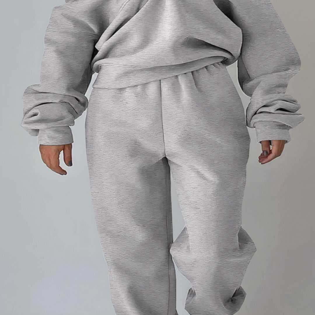 Women's 2-Piece Tracksuit Set with Half-Zip Pullover and Joggers 6