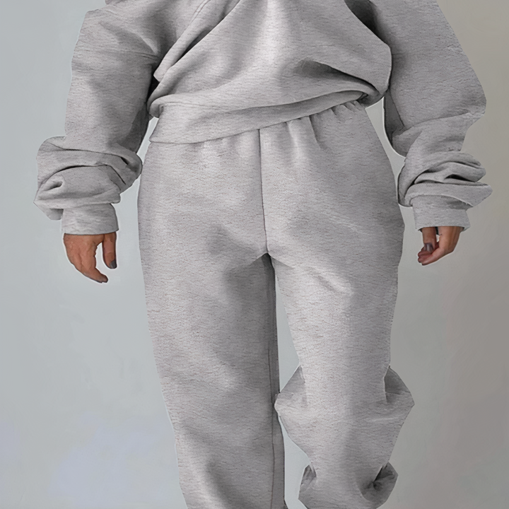 Women's 2-Piece Tracksuit Set with Half-Zip Pullover and Joggers 6