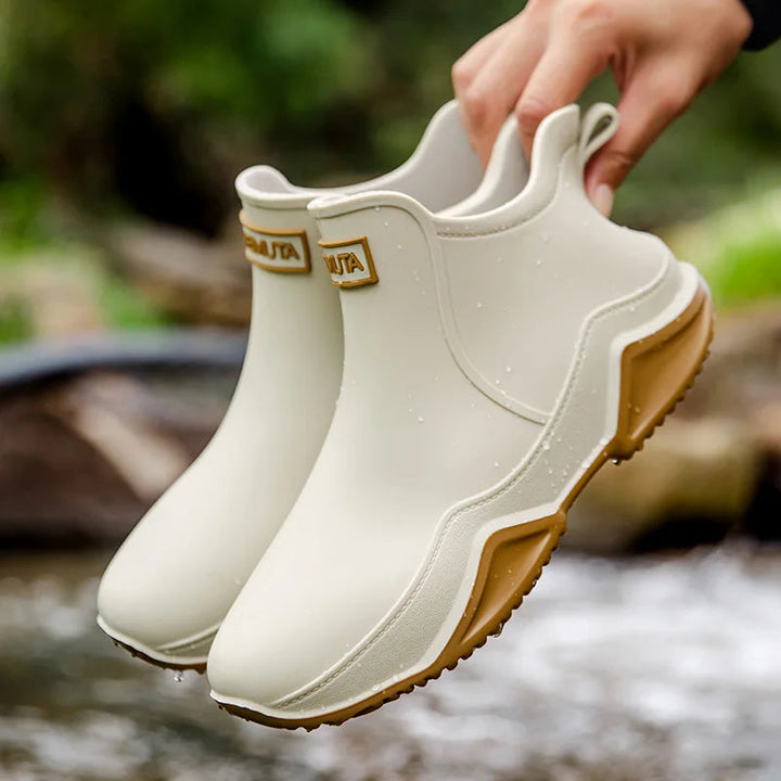 Women’s Waterproof Ankle Boots with Slip-Resistant Outsole and Pull Tab 5