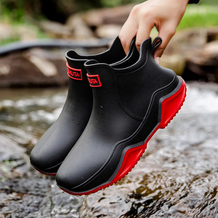 Women’s Waterproof Ankle Boots with Slip-Resistant Outsole and Pull Tab 6
