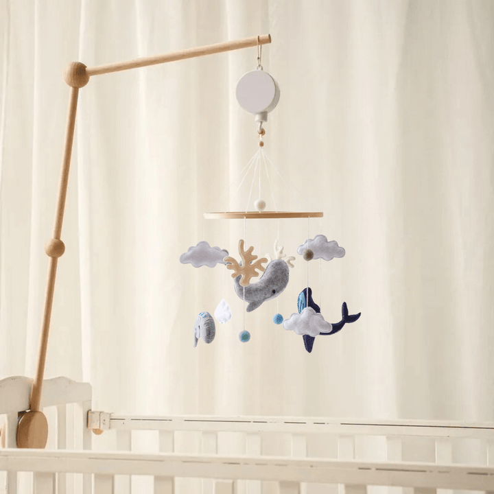 Wooden Baby Mobile – Natural Crib Mobile for Soothing Sleep and Nursery Decor 10