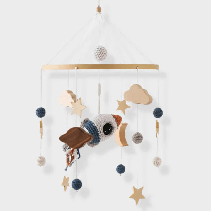 Wooden Baby Mobile – Natural Crib Mobile for Soothing Sleep and Nursery Decor 12