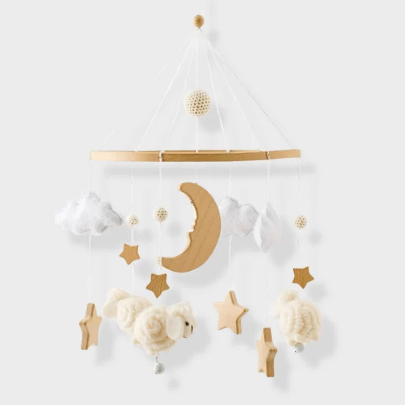 Wooden Baby Mobile – Natural Crib Mobile for Soothing Sleep and Nursery Decor 14