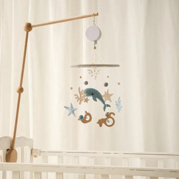 Wooden Baby Mobile – Natural Crib Mobile for Soothing Sleep and Nursery Decor 15