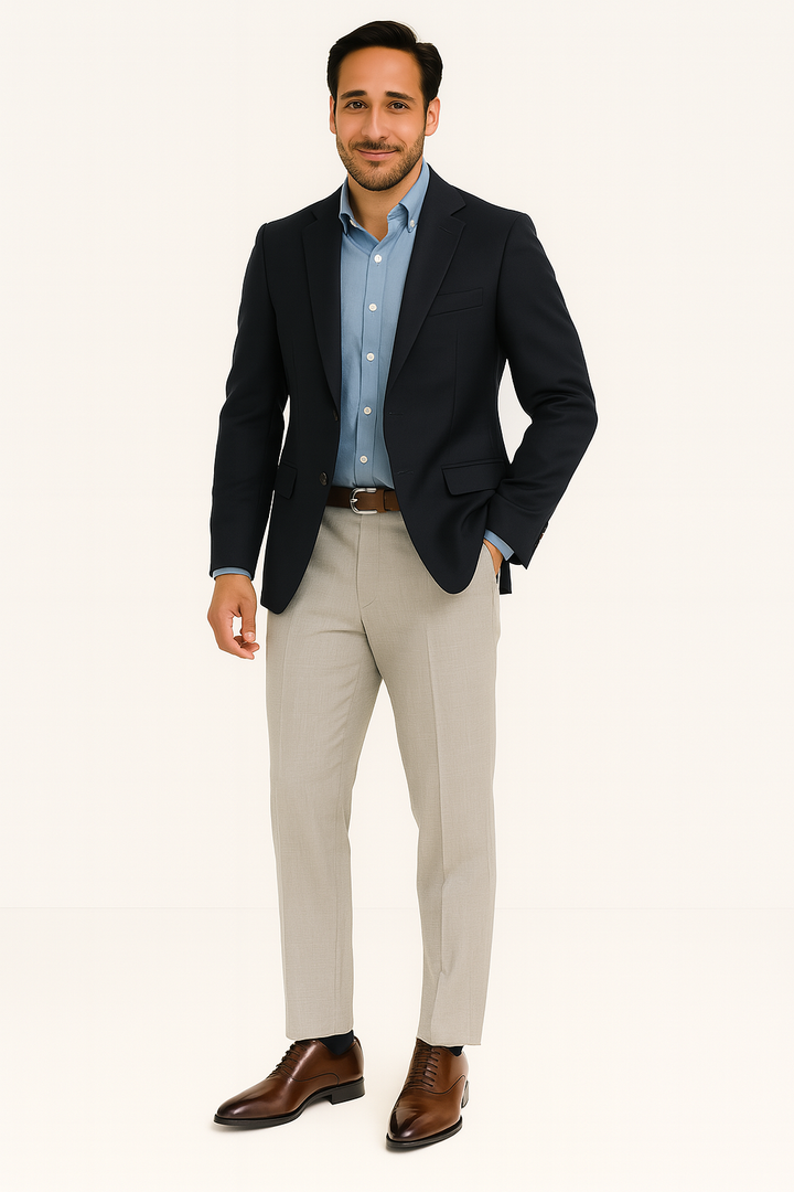 Zachrin | Timeless Smart Oxford Shoes 1