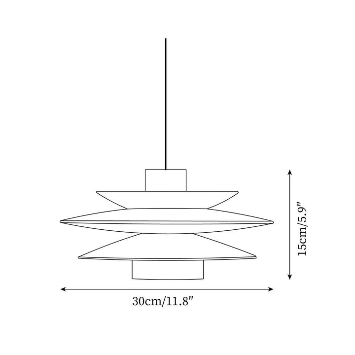 Zarini Wooden Pendant Lamp 3
