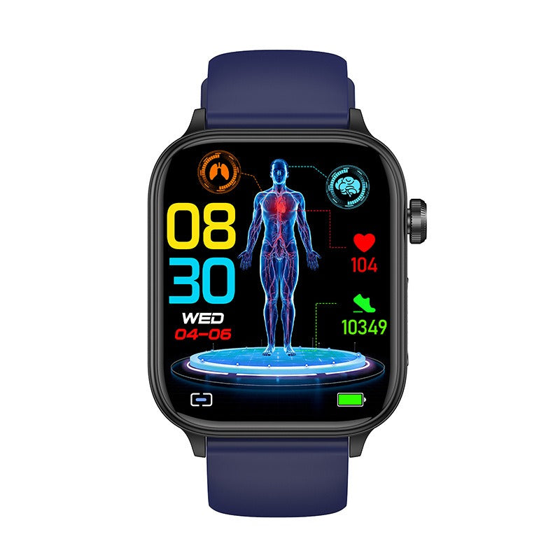 Zelara Calculation Ein-Klick-SOS call GPS positioning blood sugar texts and notification receive health smartwatch 3