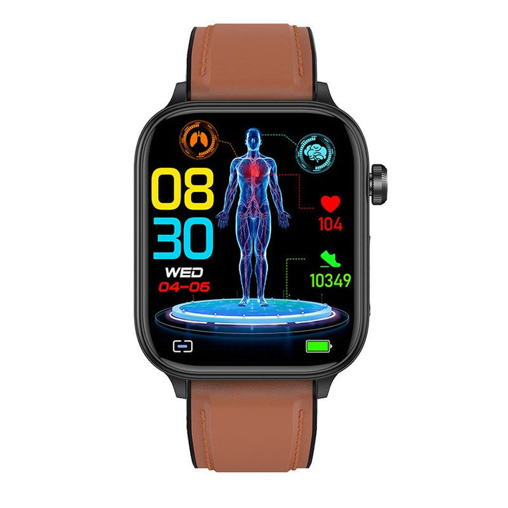 Zelara Calculation Ein-Klick-SOS call GPS positioning blood sugar texts and notification receive health smartwatch 6