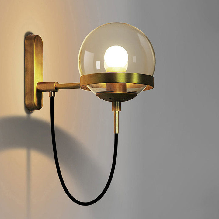 Zelva Retro Spherical Wall Lamp 4