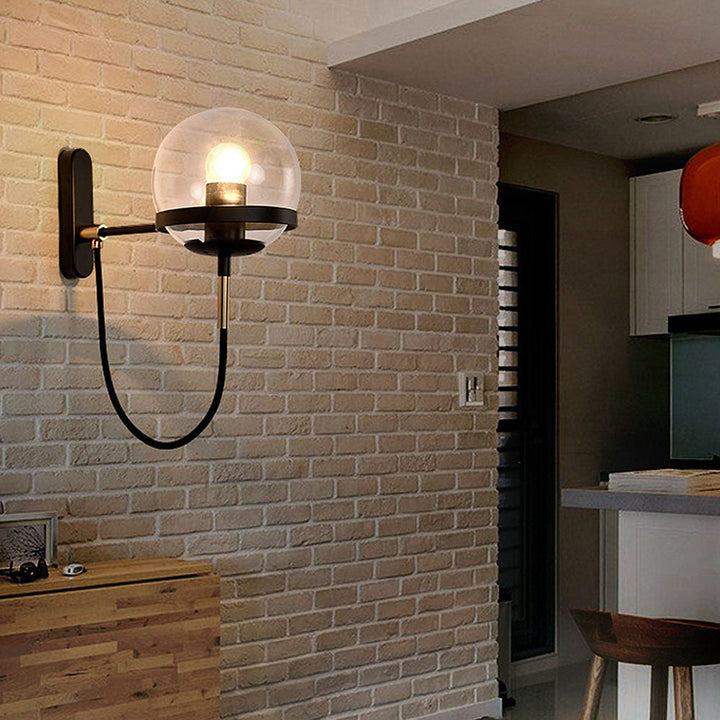 Zelva Retro Spherical Wall Lamp 7