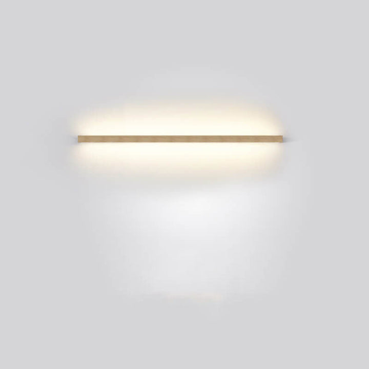 ZenBeam | Minimalist Solid Wood LED Wall Lamp for Warm Ambient Lighting 4