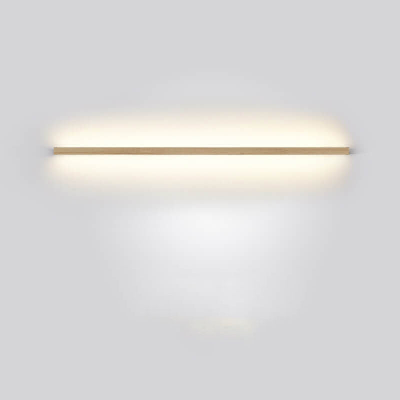 ZenBeam | Minimalist Solid Wood LED Wall Lamp for Warm Ambient Lighting 6